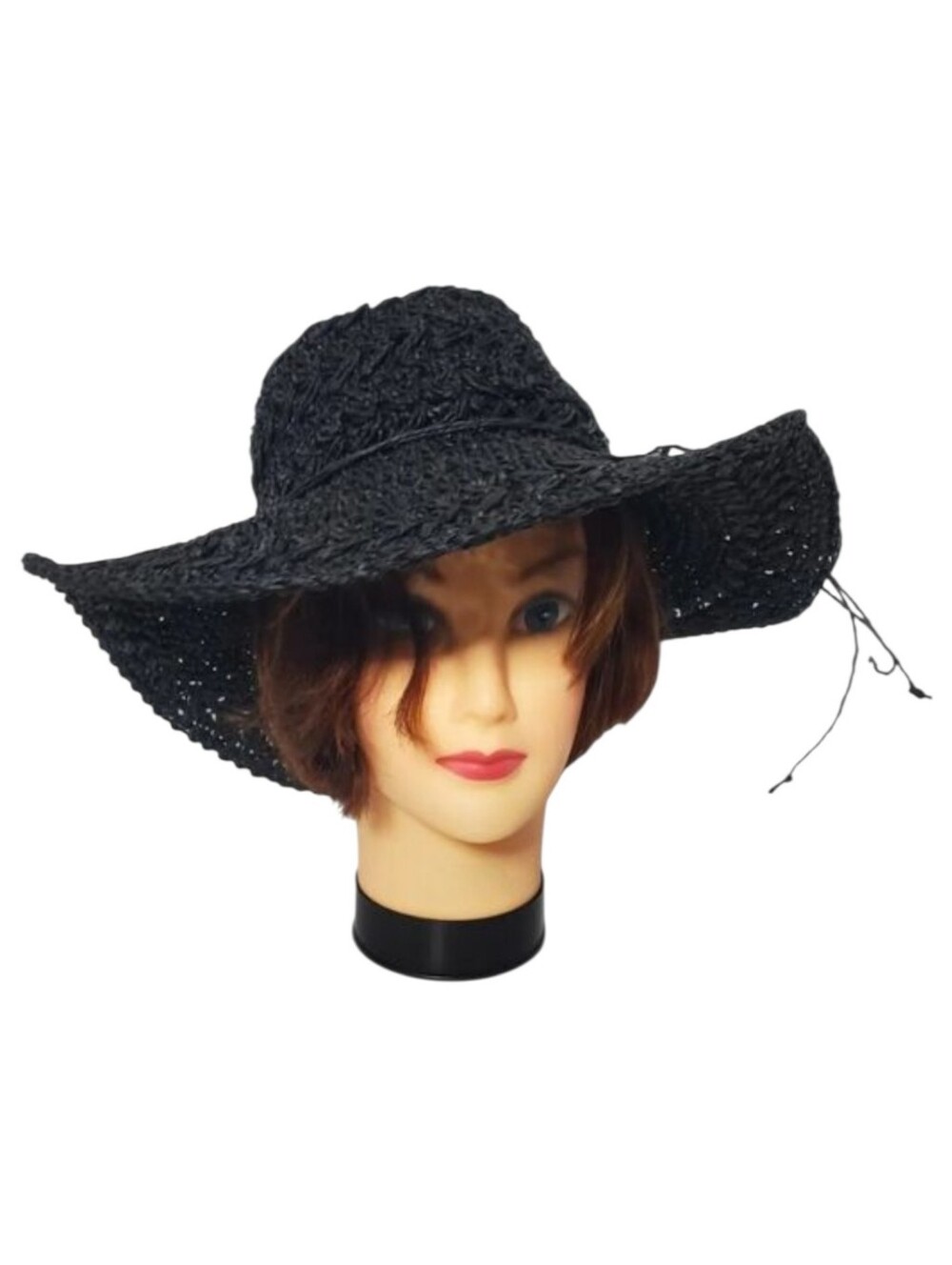 Scala Pronto Women's One Size Woven Floppy Straw Sun Hat Beach Travel Packable
